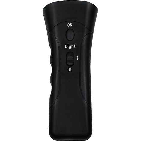 1pc Répulsif ultrasonique pour chiens, bouchon d'écorce à double canal, outil de dressage 3 en 1 avec lampe de poche LED (1/3)