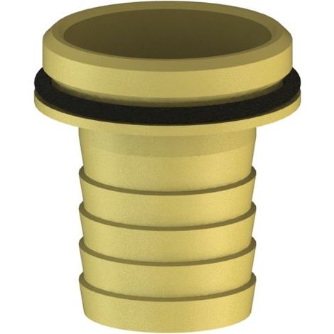 JS VATERTEIL MIT WULST U.DICHTUNG 1 1/4"x1 1/2", MESSING