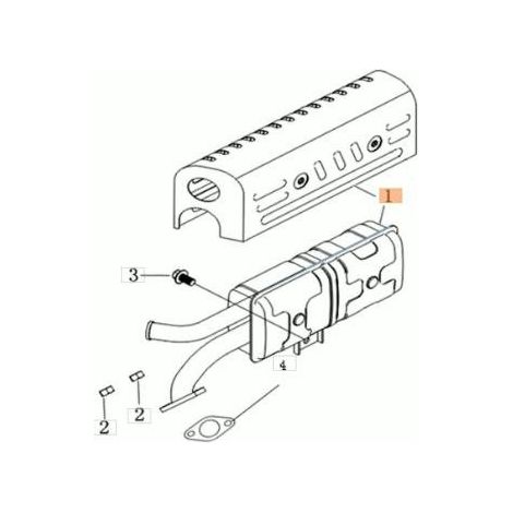 ORIGINAL EMAK SCHALLDÄMPFER L66151875