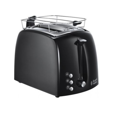 Tostadora Russell Hobbs 22601-56 negra 2 ranuras anchas (1/4)