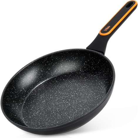 PADELLA ANTIADERENTE IN GRANITO NERO PER PIANO COTTURA A INDUZIONE E A GAS, 26 CM (1/5)