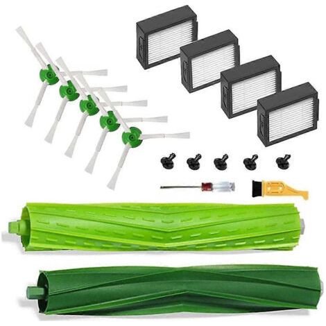 BARKBUSTERS Pièces détachées pour iRobot Roomba I3 EVO I3+ I4 I2 I4+ I6 I6+ I7+ I8 I8+/Plus E5 E6 E7 J7 (7150) J7+ : brosse pour filtre d'aspirateur (1/5)