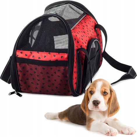 Borsa per cane 4 rossa (30) GABB (1/5)
