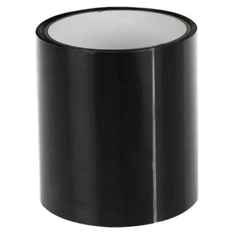 Ruban de réparation étanche auto-adhésif flexible, ruban de jointoiement super résistant, kit de colmatage de fuite noir, canalisation PE, cuve en plastique (5 cm x 1,5 m) (1/5)
