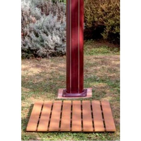 Base per doccia solare Gre per piscine 60x60 cm