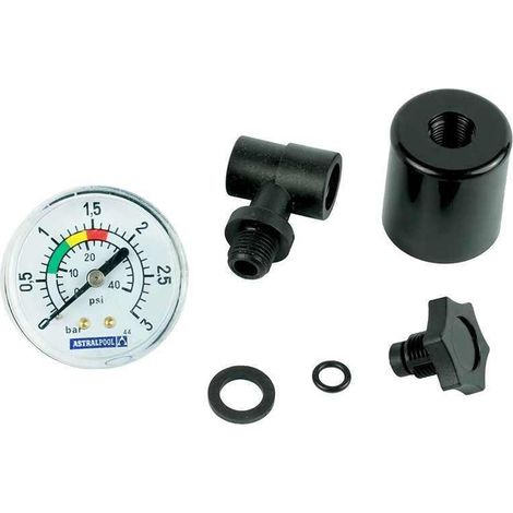 Manómetro 1/8" completo filtro AstralPool