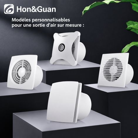 Extracteur d'air mural ABS blanc clapet anti-retour spécification sur mesure adaptée contacter le service client pour personnalisation 21,5 × 15,8 × 21,8 cm 1,23 kg – Livraison gratuite