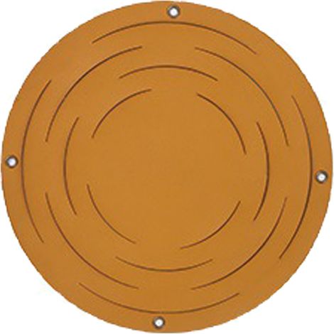 Blumentopfhänger aus PU-Leder und Seil – Großes Modell (31 x 15 cm) – Schlichte und elegante Hängedekoration für drinnen und draußen – 1 Stück