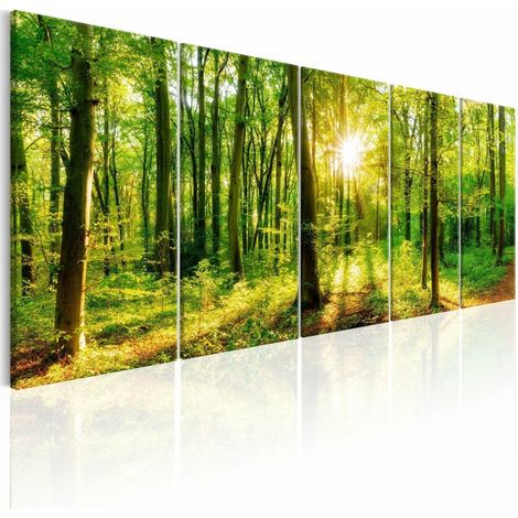 Tableau forêt magique - 225 x 90 cm (1/4)
