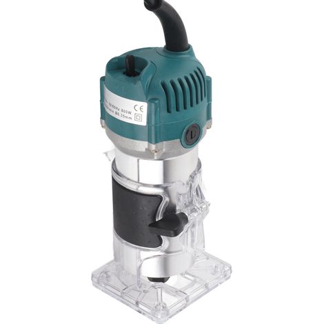 Défonceuse électrique 800 W pour le travail du bois, multifonctionnelle, compacte et portative, prise US 110 V (1/5)