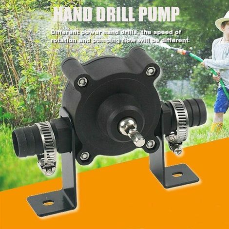 VURAHOME – Elektrische Bohrmaschinenpumpe, Wasserpumpe für Haus und Garten, Mini-tragbare, selbstansaugende manuelle elektrische Bohrmaschinenpumpe für Haushaltsbohrmaschinen, kleine Wasserpumpe (1/5)