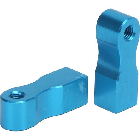 Support de Servo RC en Alliage d'aluminium, 2 Pièces, Fixation de Mécanisme de Direction Robuste, Pièces de Mise à Niveau pour TT01 (1/5)