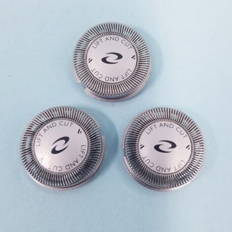 Set mit 3 HQ64 Doppelklingen für PT722/PT762/AT750/AT890/7140XL/7120XL/7340XL Messer