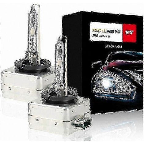 Ampoules au xénon HID D3S 35 W 6000 K blanc froid (lot de 2) pour véhicules compatibles