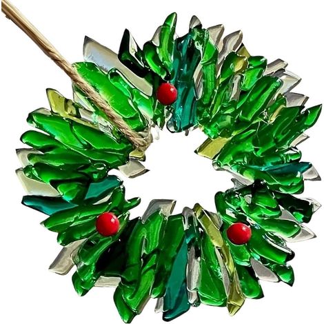 Transparente, wetterfeste Acryl-Hängedekoration für den Weihnachtsbaum, mehrfarbig (1/5)