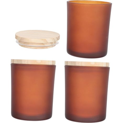 3ensembles Coupelles à Bougies Verre De Candélabres Élégants Pour Décor De Table Accessoires Romantiques Pour Dîner Et Fêtes (1/5)