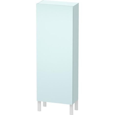 Duravit L-CUBE mobile 500x243x1320mm apertura sinistra Azzurro opaco