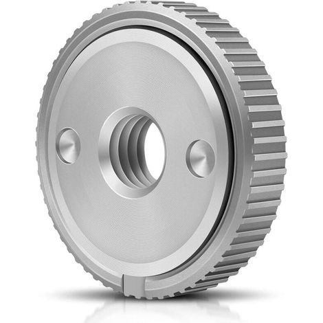 Brida de liberación rápida, tuerca de liberación rápida M14 SDS para amoladoras angulares M14 de AEG, Black & Decker, Dewalt, Flex, Hitachi, Metabo, Makita y otras. (1/5)