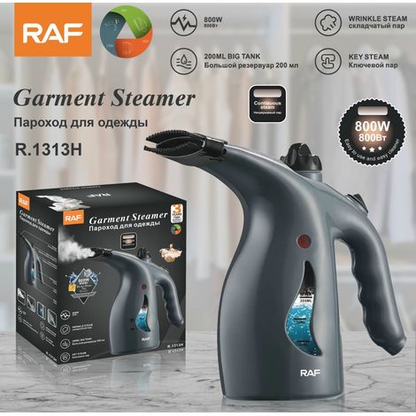 (Gris) Défroisseur vapeur portatif aux normes européennes - Fer à repasser vapeur - Brosse vapeur pour machine à repasser