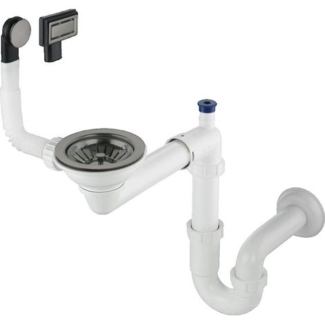 Deante Syphon Space Saver Titan für Granitspüle (1/2)