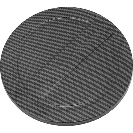 Bouchon de réservoir de carburant adhésif style carbone pour Toyota Prius XW30 2009-2015, autocollant de protection élégant, remplacement compatible (1/5)