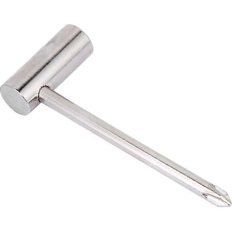 Clé hexagonale en métal pour guitare, outil de réglage, accessoire pour instrument de musique, 7 mm/8 mm/6,35 mm, argent (1/5)
