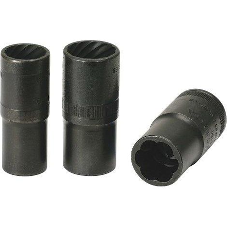 KS Tools 913.1270 Set di bussole a percussione 17-21 mm (1/2)