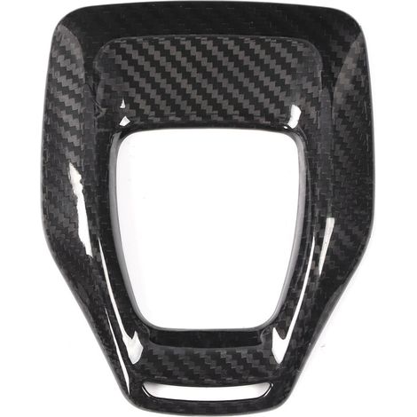 Genuine Carbon Fiber Gear Shift Panel Cover for Giulia/Stelvio 2020, Glossy Finish, Material, Easy Paste Installation (1/5)