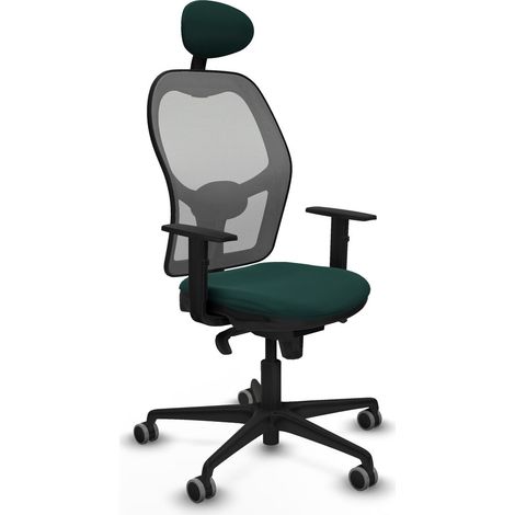 Sedia Ufficio con Poggiatesta Jorquera Piqueras y Crespo 1D036G1 Verde (1/5)