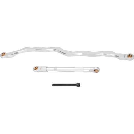Tige de direction en alliage d'aluminium pour voiture RC 1/10, compatible Axial RBX10, idéale pour crawlers et modèles tout-terrain. (1/5)