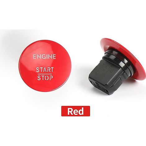 Botón pulsador de arranque y parada sin llave (Keyless Go Start Stop) - Interruptor de encendido del motor 2215450714, color plata, para Mercedes-Benz W164 W2