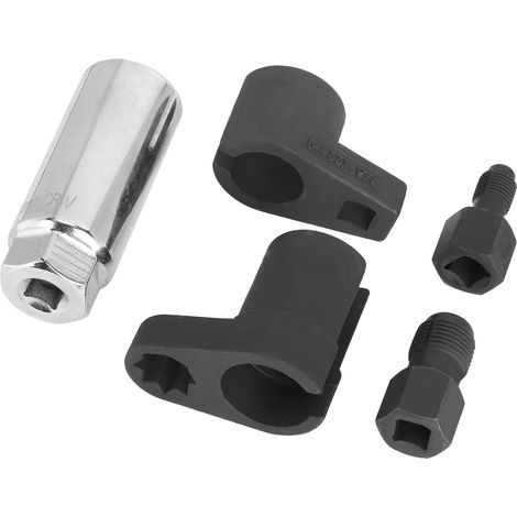 Kit d'outils de démontage de douille pour capteur d'oxygène 7/8" (22 mm) pour réparation automobile (5 pièces) (1/5)
