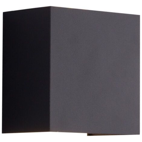 Moderne Applique Murale LED Lampe Murale Up Down Angle de Faisceau Réglable Lèche-murs LED Intérieur Extérieur Imperméable IP65 pour Salle de Bain Escalier Chambre à Coucher Couloir, 3000K (1/4)