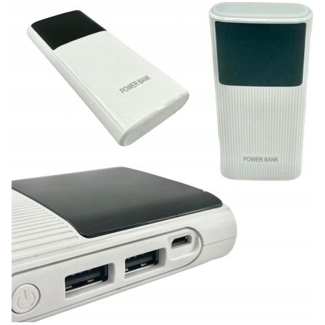 Batterie externe 20 000 mAh, 2 ports USB + micro-USB, charge rapide 10 W (1/5)