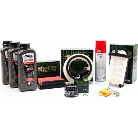 Kit Entretien Révision pour YAMAHA XP 530 TMAX de 2012 à 2016 - Huile IGOL PROPULS PERFORMANCE 10w40 3L