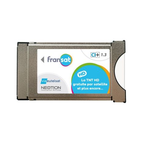 RECONDITIONNÉ MODULE PCMCIA FRANSAT CI+ Dernière Version 1.3 + Carte PC7 Récepteur TV (1/3)