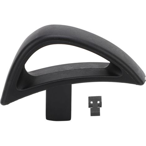 Ensemble de clips de poignée de déverrouillage de siège noir, prise confortable, structure stable, résistant aux rayures, pour Cabrio 2003 à 2010, droite : 1C0881634AB41 (1/5)