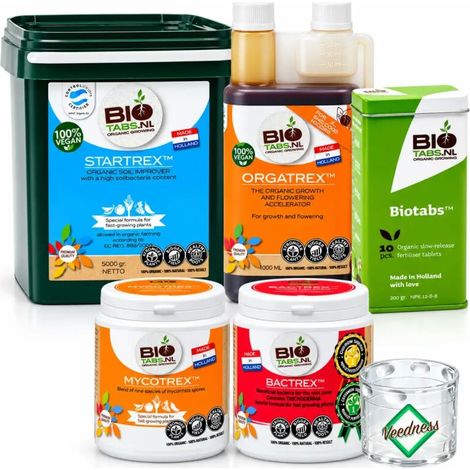 BioTabs 5-Teiliges Dünger Set XL – Organischer Grow Dünger (1/5)