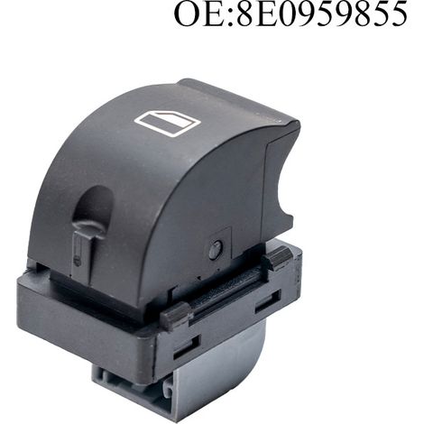 The reference number 8E0959855 is suitable for window regulator switches/controls in Volkswagen Audi B7/FR RR RL vehicles. (1/4)
