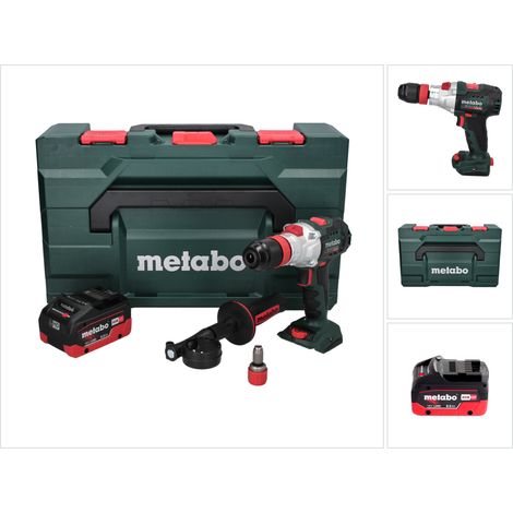 Metabo SB 18 LTX BL Q I 18 V Perceuse-visseuse à percussion sans fil 130 Nm brushless + 1x Batterie 8,0 Ah + Coffret metaBOX - sans chargeur (1/5)