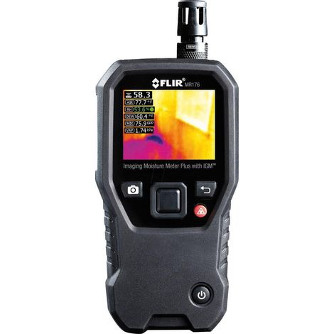 Flir-Systems MR176 Hygrometer schwarz mit Wärmebildkamera