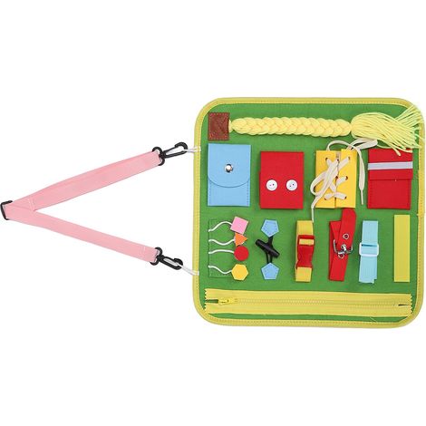 Tapis sensoriel éducatif, jouets sensoriels colorés, couverture sensorielle pour l'apprentissage de la motricité fine (1/5)