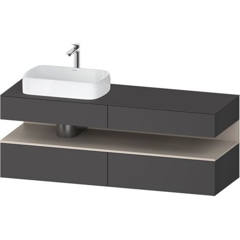 Duravit Collection One Konsolenwaschtischunterbau, 2 Auszüge, 2 (1/2)