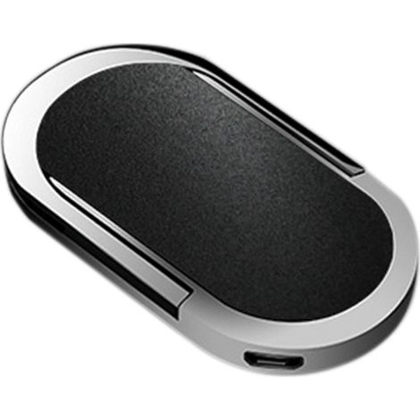 Briquet électrique rechargeable 2 en 1 et support de téléphone. Coupe-vent, portable et élégant. Idéal pour les voyages, le bureau et les cadeaux. (1/5)