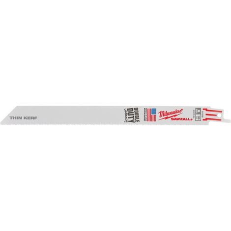 50x Milwaukee 9 Metall Säbelsägeblätter / Tigersägerblätter 230 x 1,4 mm/18 TPI (1/3)