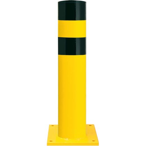 Moravia Rammschutz-Poller XXL Stahl schwarz/gelb 273 x 1200 mm zum Aufdübeln (1/5)