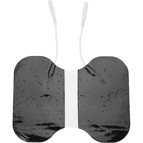 Électrode adhésive remplaçable réutilisable pour tens massageur, lot de 1 pièce, auto-collante, santé et bien-être, compatible appareil de massage. (1/5)