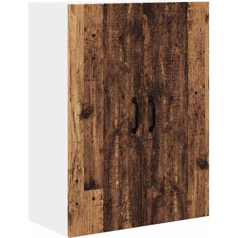 Meuble mural de cuisine,Armoire de cuisine avec porte Bois Ancien 60 x 31 x 80 cm CFW64501 (1/5)
