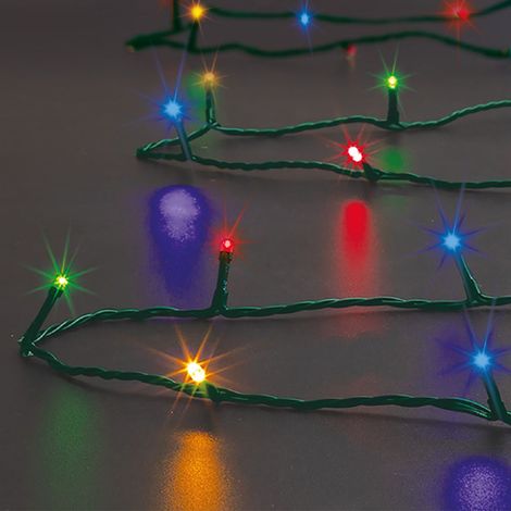 Guirlande Lumineuse Extérieur 18 m 180 LED Multicolore et 8 jeux de lumière - Feeric Christmas (1/2)