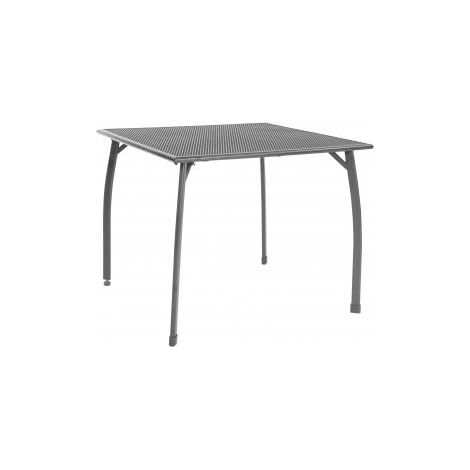 Gartentisch Toulouse Farbe eisengrau 90x90cm